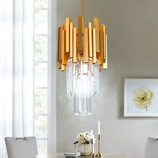 AGRILET Modern Gilded Art Deco Style Ceiling Light – view 6