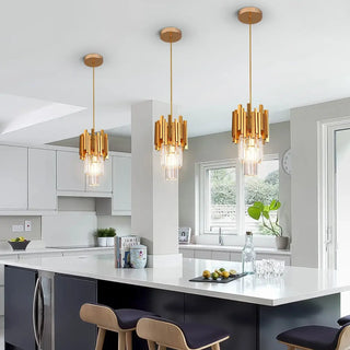 AGRILET Modern Gilded Art Deco Style Ceiling Light – view 4