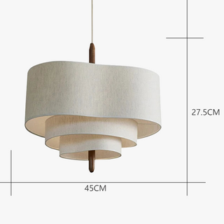 Scandinavian Pendant Light – Modern Glass Pendant Lamp With Adjustable Suspension