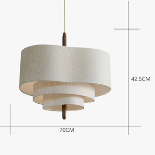 Scandinavian Pendant Light – Modern Glass Pendant Lamp With Adjustable Suspension