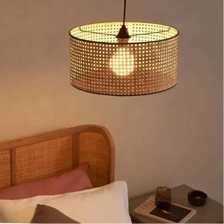 JAMPAS Natural Cylindrical Ceiling Light – view 1