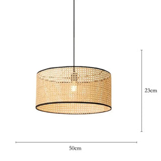 JAMPAS Natural Cylindrical Ceiling Light – view 5