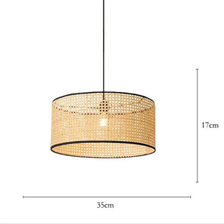 JAMPAS Natural Cylindrical Ceiling Light – view 3