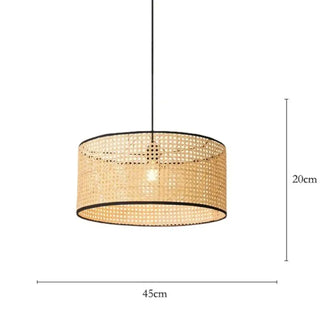JAMPAS Natural Cylindrical Ceiling Light – view 4