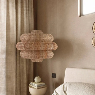 ANTOSY Natural Cane Bohemian Modern Ceiling Light – view 2