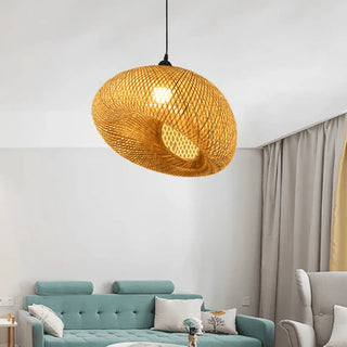 GRANL XXL Rattan Ceiling Light – view 2
