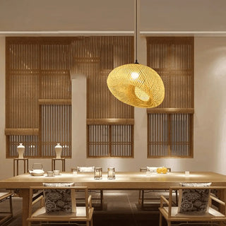 GRANL XXL Rattan Ceiling Light – view 1