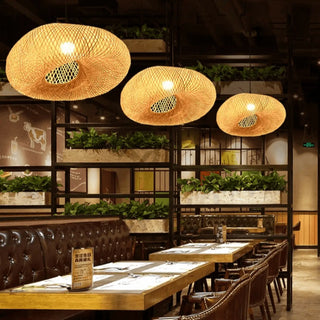 GRANL XXL Rattan Ceiling Light – view 3