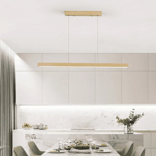 WOOD Natural Wood Dining Room Ceiling Light – view 4