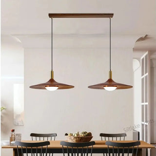 LENOV Scandinavian Acrylic and Gilded Metal Ceiling Light – view 2