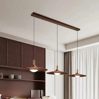 LENOV Scandinavian Acrylic and Gilded Metal Ceiling Light – view 9