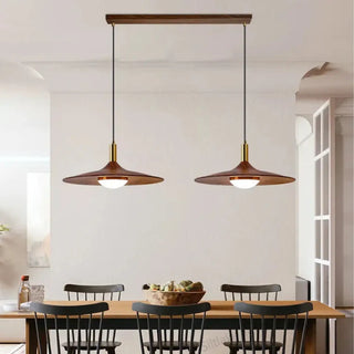 LENOV Scandinavian Acrylic and Gilded Metal Ceiling Light – view 7
