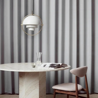 DUSI Industrial Modern Chrome Spherical Metal Ceiling Light – view 3