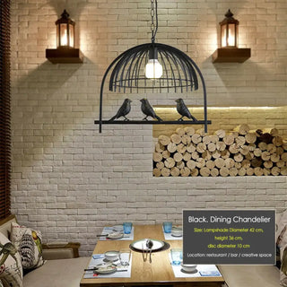LUMOISEAU Birdcage Style Chic Ceiling Light – view 4