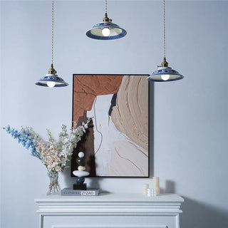PORCY Chinese Porcelain Vintage Charm Ceiling Light – view 2