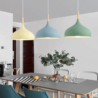 DOMESCA Pure Scandinavian Dome Ceiling Light – view 2