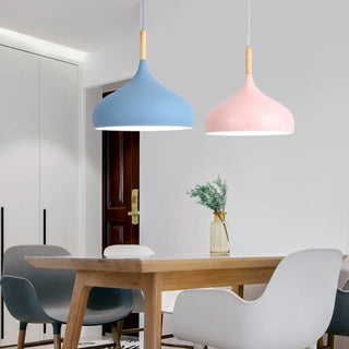 DOMESCA Pure Scandinavian Dome Ceiling Light – view 1