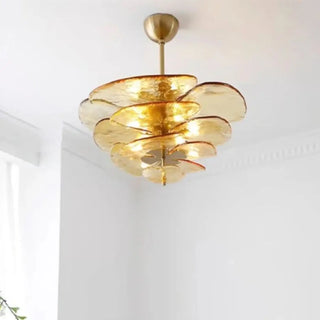 GUPPE Elegant Colored Glass Ceiling Light – view 1