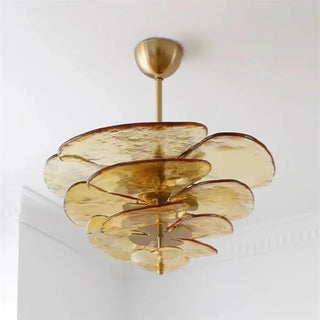 GUPPE Elegant Colored Glass Ceiling Light – view 5