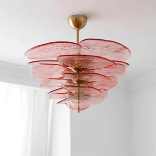 GUPPE Elegant Colored Glass Ceiling Light – view 3