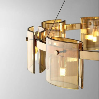 Modern matte black pendant lamp, sleek black glass hanging ceiling light for dining room