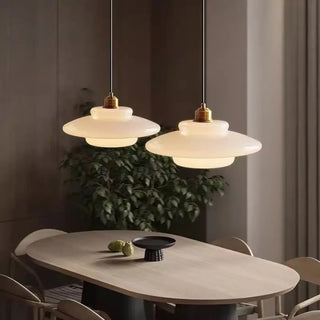 PALIN Glass Opaline Scandinavian Retro Pendant – view 1