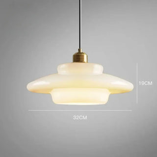 PALIN Glass Opaline Scandinavian Retro Pendant – view 6
