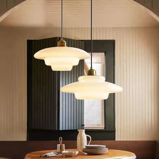 PALIN Glass Opaline Scandinavian Retro Pendant – view 2