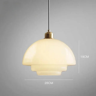 PALIN Glass Opaline Scandinavian Retro Pendant – view 4