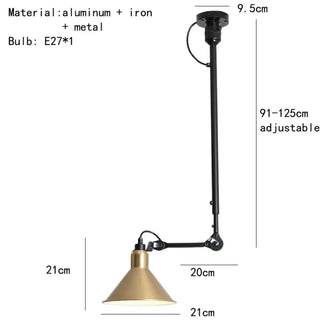 DOJIKOR Vintage Ceramic and Copper Detail Ceiling Light – view 19