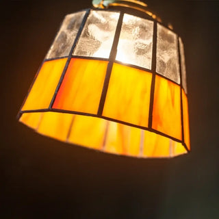 FYTYRE Vintage Glass and Copper Dazzling Ceiling Light – view 5