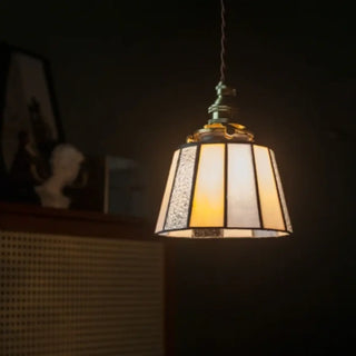 FYTYRE Vintage Glass and Copper Dazzling Ceiling Light – view 8