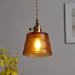 NAIS Textured Glass Vintage Chic Interior Ceiling Light – view 2