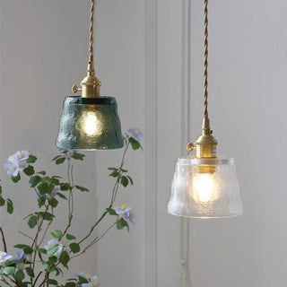NAIS Textured Glass Vintage Chic Interior Ceiling Light – view 4