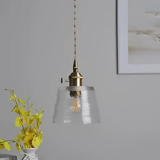 NAIS Textured Glass Vintage Chic Interior Ceiling Light – view 3