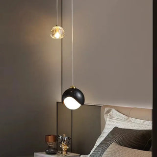 DUO Black and Gold Modern Ceiling Light – view 4