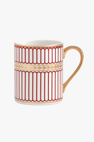 marble-motif ceramic coffee cup
