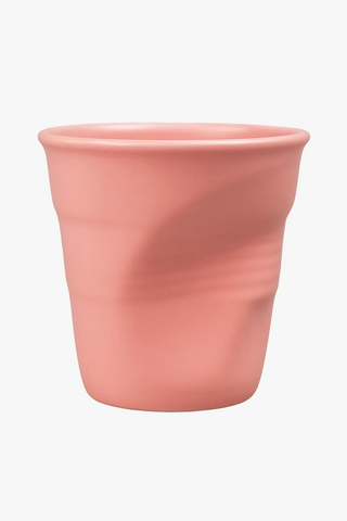 vintage stoneware coffee cup