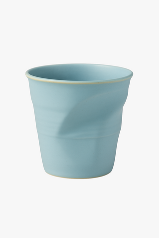 vintage stoneware coffee cup