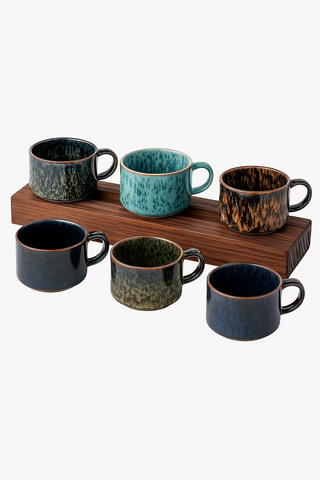 insulated ceramic tea cup