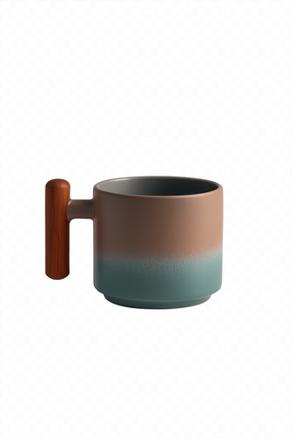 wood espresso cup