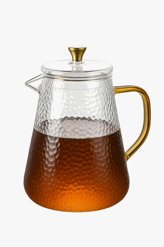 japanese glass teapot with infuser
