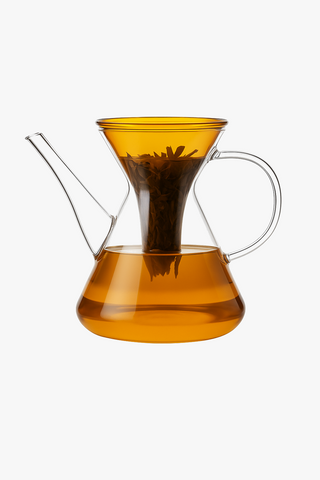 chinese glass teapot with infuser