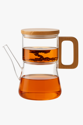 glass teapot