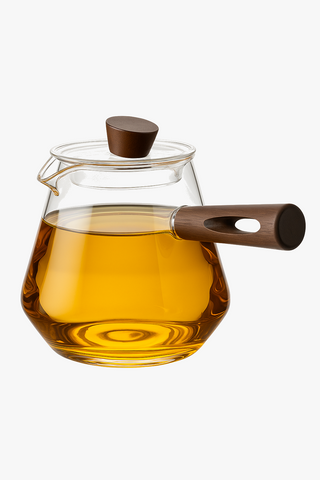borosilicate glass teapot