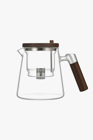 chinese glass teapot with infuser