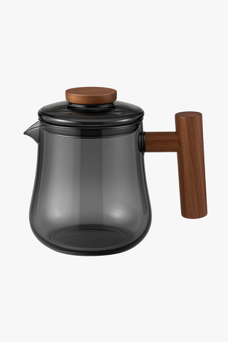 glass teapot & cups