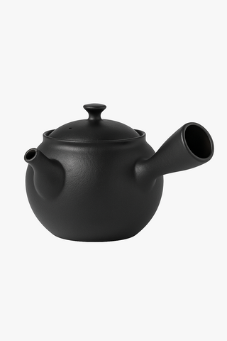 japanese ceramic teapot with infuser