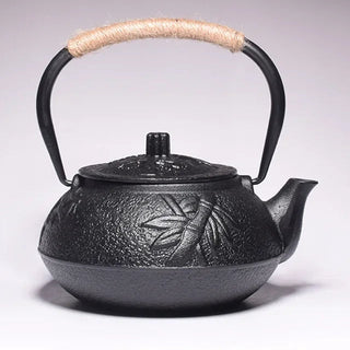 japanese cast iron teapot with infuser