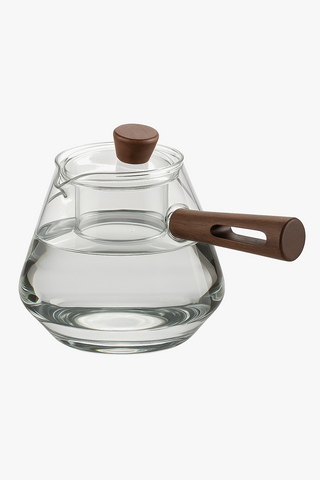 borosilicate glass teapot